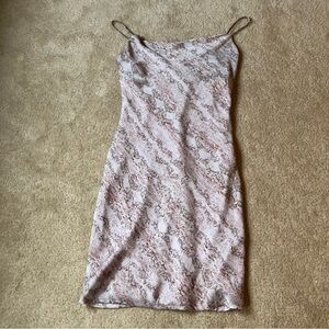 Sexy pink python dress 🔥 Sz S